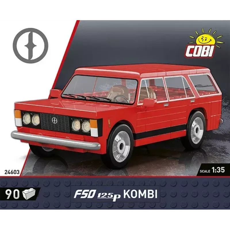 Sada kociek Cobi FSO 125p 90 kociek COBI-24603 – 90 plastových kociek