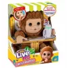 Interaktívna hračka Cobi Little Live Pets Monkey MO-26613 — interaktívna hračka domáceho maznáčika so zvukmi a pohybmi