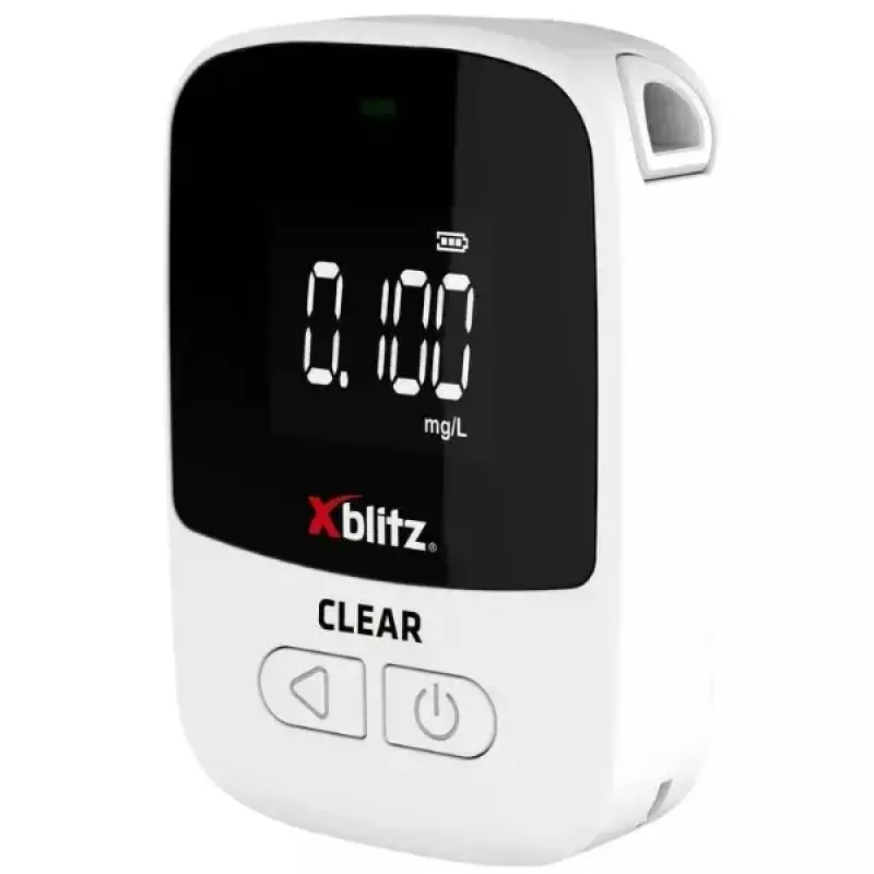 Alkohol tester Xblitz XB-CLEAR ELEKTROCHEMICKÝ senzor, prenosný ručný tester