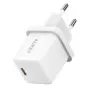 USB-C mini nabíjačka Aukey PA-F5 20W PD — kompaktná 20W PD rýchlonabíjačka