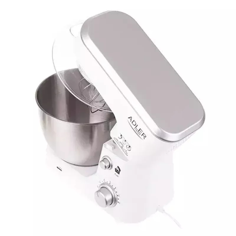 Kuchynský robot Adler AD 4216, 500 W, 4 l nerezová misa, biela