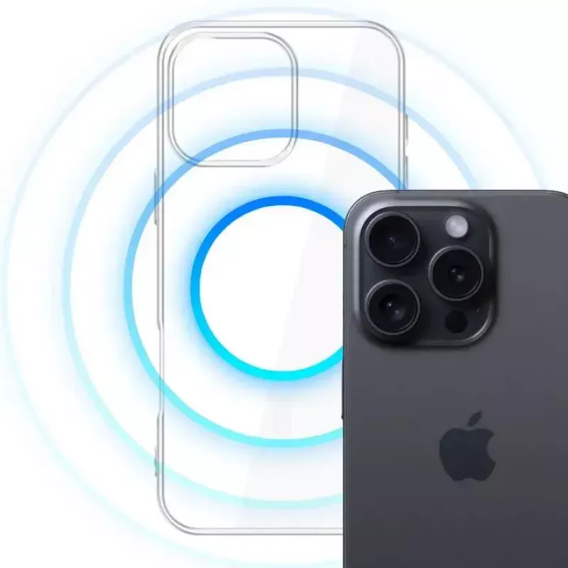Obal 3MK Clear MagCase pre Apple iPhone 16 Pro transparentný
