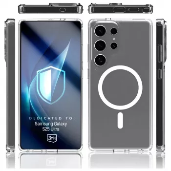 Ochranné puzdro 3MK Armor MagCase pre Samsung Galaxy S25 Ultra – odolné, ľahké, magneticky kompatibilné