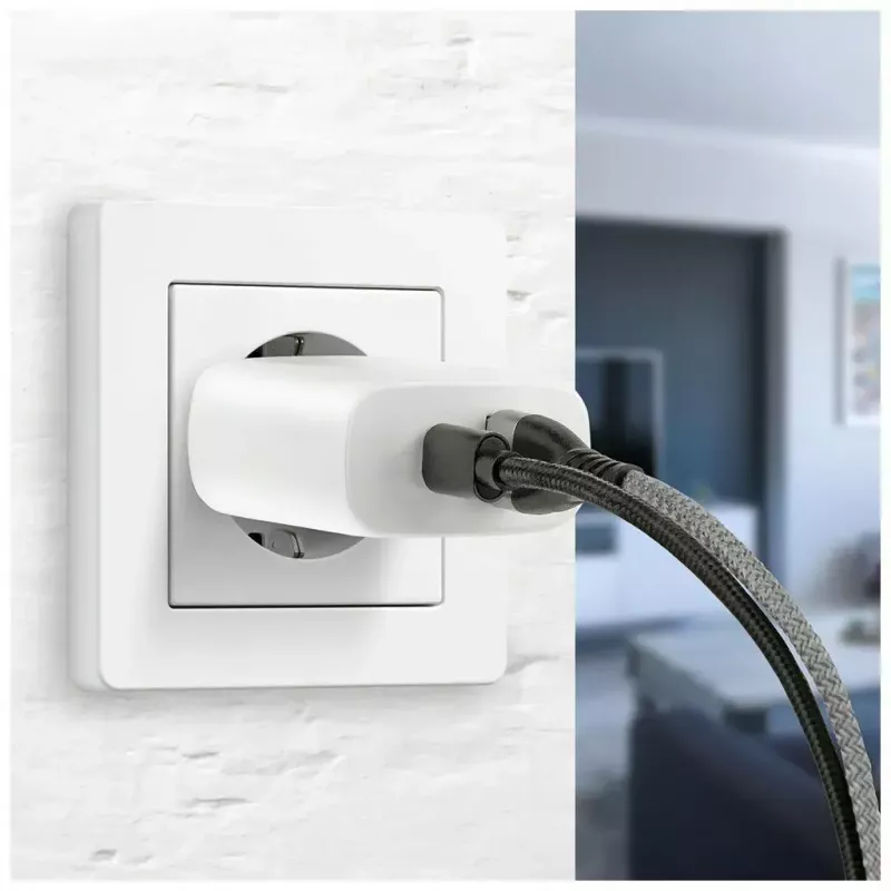 USB-C nabíjačka everActive SC-370Q 25W QC3.0 USB rýchle nabíjanie