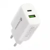 USB-C nabíjačka everActive SC-370Q 25W QC3.0 USB rýchle nabíjanie