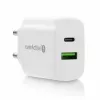USB-C nabíjačka everActive SC-370Q 25W QC3.0 USB rýchle nabíjanie