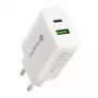 USB-C nabíjačka everActive SC-370Q 25W QC3.0 USB rýchle nabíjanie