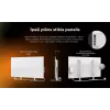Infračervené elektrické vykurovanie AENO Premium Eco Smart Heater AGH0005S, sivé