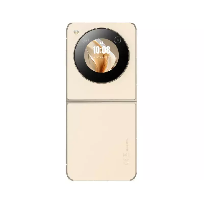 Smartphone NUBIA Flip Bundle s puzdrom, slúchadlami a chladičom (čierny)