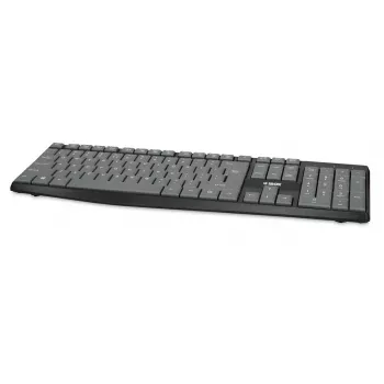 Káblová USB klávesnica IBOX Eris IKC2010G — Full-Size 105 klávesov, USB, sivá/čierna, vodoodolná, 1,8 m kábel