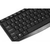 Káblová USB klávesnica IBOX Eris IKC2010B – Full-Size 105 klávesov, USB, odolná voči vode, čierna
