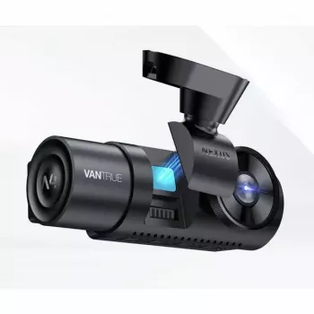 Dashcam VANTRUE N4 PRO 3-kanálová dashcam, hlavná kamera 3840×2160, 165° vpredu, 160° interiér, GPS, Wi‑Fi, IPS displej, MicroSD až do 512GB