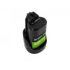 Batéria pre akumulátorový skrutkovač Green Cell PTBO12V3 — Li‑Ion 3 Ah, rozmery 5,1×4,7×8,6 cm