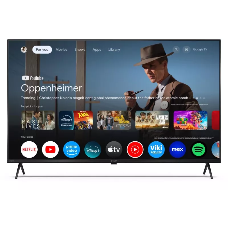 Sharp 43HL4265E TV 109,2 cm (43 palcov) 4K Ultra HD Smart TV Wi-Fi čierna