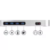 StarTech.com USB-C & USB-A dock - Dual-Monitor 4K 60Hz dock DisplayPort + HDMI - hybridná USB 3.0 dokovacia stanica pre USB-C alebo USB-A notebooky - 6x USB Type-A, GbE - USB 3.1 Gen 1 - Mac/Windows