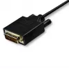 StarTech.com 10ft (3m) USB-C na DVI kábel – 1080p (Single Link) USB Type-C (DP Alt Mode HBR2) na DVI digitálny video adaptér kábel – funguje s Thunderbolt 3 – notebook na DVI monitor/obrazovku