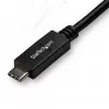 StarTech.com 10ft (3m) USB-C na DVI kábel – 1080p (Single Link) USB Type-C (DP Alt Mode HBR2) na DVI digitálny video adaptér kábel – funguje s Thunderbolt 3 – notebook na DVI monitor/obrazovku