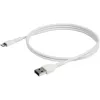 StarTech.com 3 stopy (1m) robustný biely USB-A na Lightning kábel – ťažký rugged aramidové vlákno USB Type-A na Lightning nabíjací/synchronizačný kábel – Apple MFi certifikovaný iPad/iPhone 12