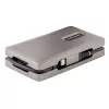 StarTech.com USB-C multiport adaptér, 4K 60Hz HDMI 2.0b, HDR, USB 3.2 Gen 2 10Gbps hub (2xUSB-C, 1xUSB-A), 100W PD Pass-Through, mini travel dock, 12 palcov/30cm kábel, dokovacia stanica pre notebook