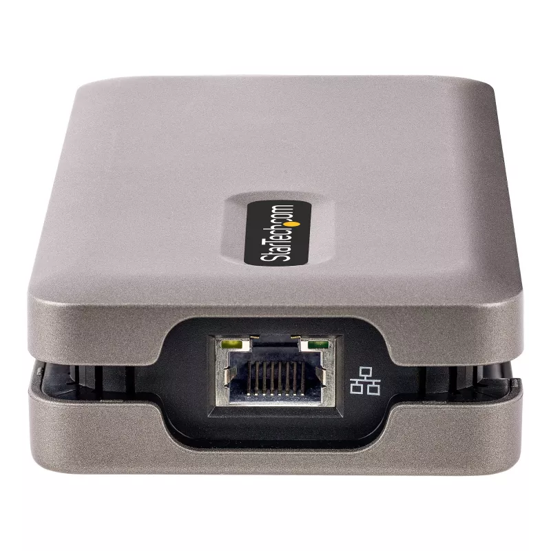 StarTech.com USB-C multiport adaptér, 4K 60Hz HDMI 2.0b, HDR, USB 3.2 Gen 2 10Gbps hub (2xUSB-C, 1xUSB-A), 100W PD Pass-Through, mini travel dock, 12 palcov/30cm kábel, dokovacia stanica pre notebook