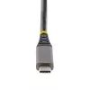 StarTech.com USB-C multiport adaptér, 4K 60Hz HDMI 2.0b, HDR, USB 3.2 Gen 2 10Gbps hub (2xUSB-C, 1xUSB-A), 100W PD Pass-Through, mini travel dock, 12 palcov/30cm kábel, dokovacia stanica pre notebook