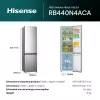 Hisense RB440N4ACA voľne stojaca 336 L nerez