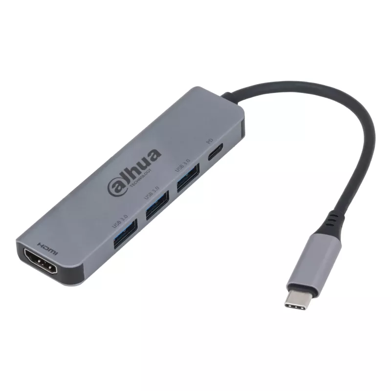 Dahua Technology 5-in-1 USB 3.1 Type-C na HDMI + USB 3.0 + PD dokovacia stanica