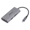 Dahua Technology 7-in-1 USB 3.1 Type-C na USB 3.0 + HDMI + SD/TF + PD dokovacia stanica