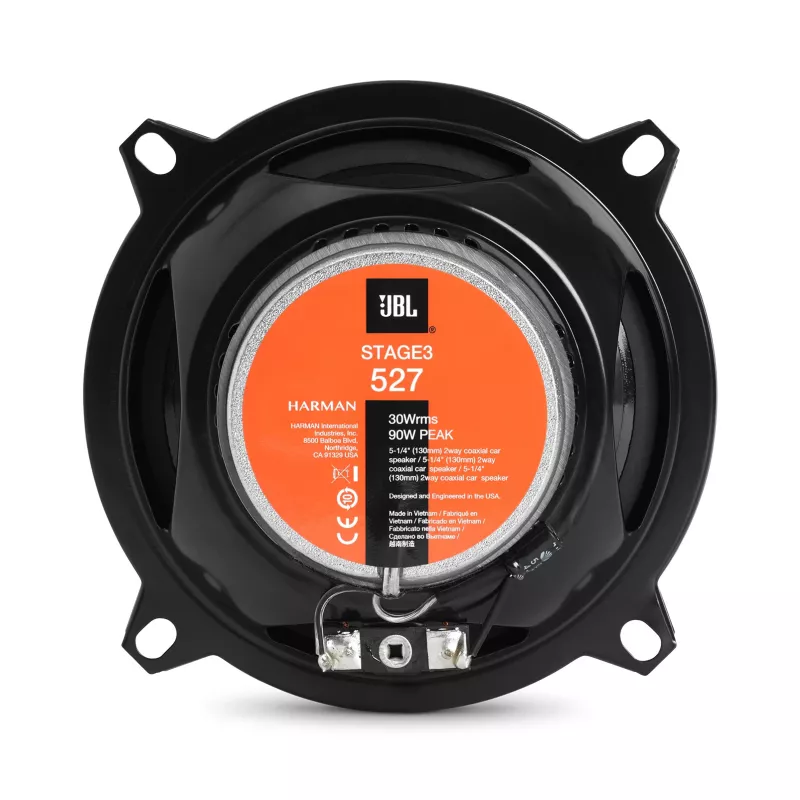 JBL Stage3 527 auto reproduktory okrúhle 2-pásmové 200 W 2 ks