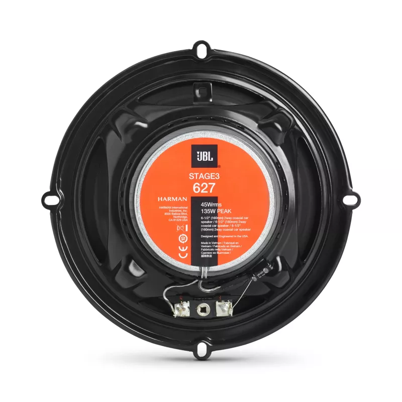 JBL Stage3 627 auto reproduktory okrúhle 2-pásmové 225 W 2 ks