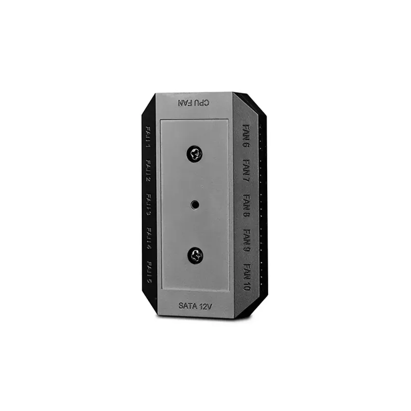 Ovládač ventilátorov DeepCool FH-10, 4-pin konektor ventilátora, čierny, 80×46×15 mm