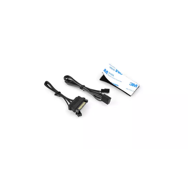Ovládač ventilátorov DeepCool FH-10, 4-pin konektor ventilátora, čierny, 80×46×15 mm
