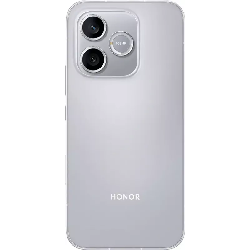 Smartphone Honor 600 Lite 5G Dual SIM, MediaTek Dimensity 7100 Elite, 8 GB RAM, 256 GB, 108 MP, Android 16.0, 6520 mAh, sivá