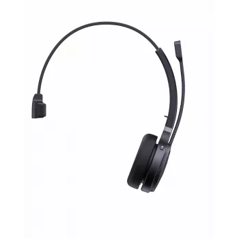 Yealink WH62 Mono Teams Headset, bezdrôtový, kancelária/call centrum, 20 - 20000 Hz, 80 g, headset, čierna