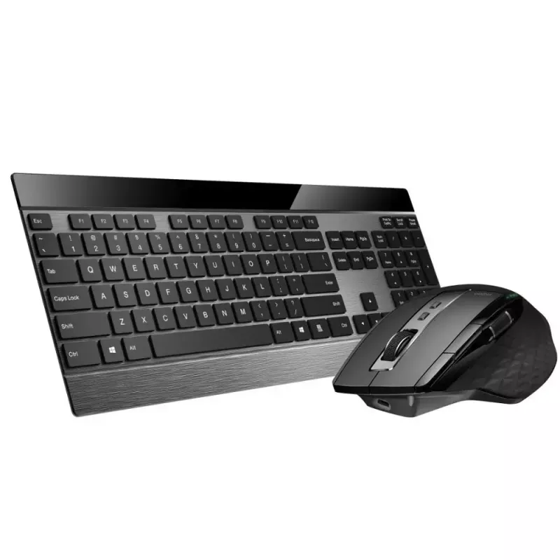 Klávesnica a myš Rapoo 9900m Office QWERTZ čierna