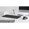 Klávesnica a myš Rapoo 9900m Office QWERTZ čierna
