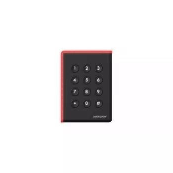 Čítačka prístupového systému Hikvision DS-K1108AEK čierna DC 12V 123x88x21mm