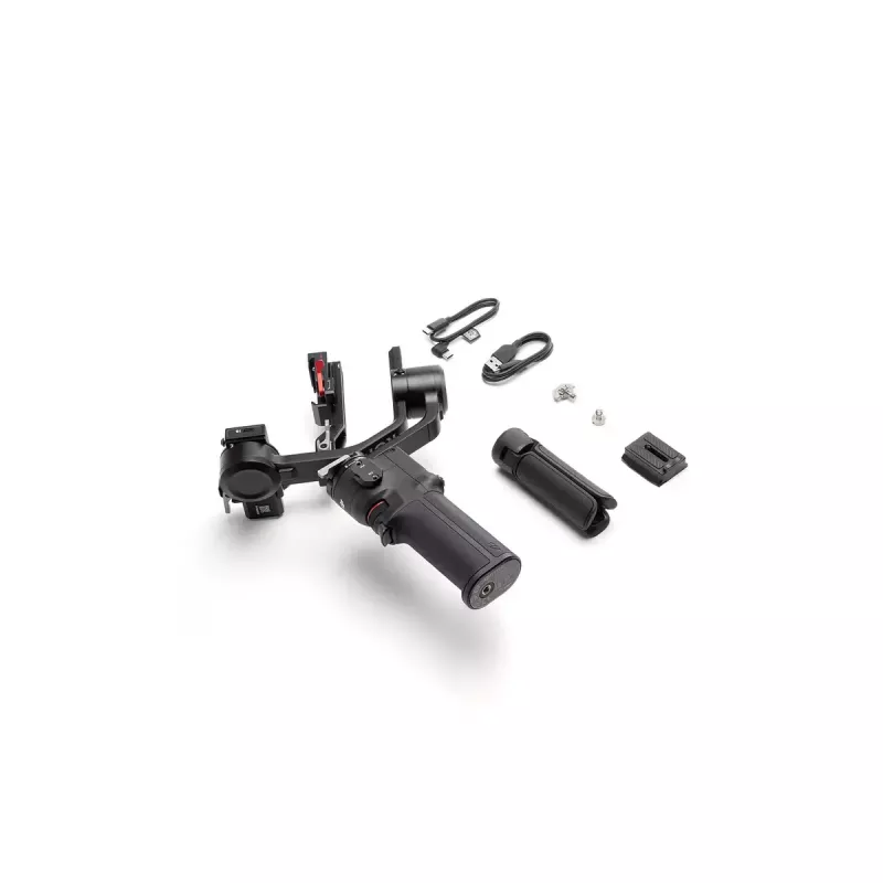 Stabilizátor ručnej kamery DJI RS 3 Mini čierny kapacita 2 kg hmotnosť 795 g