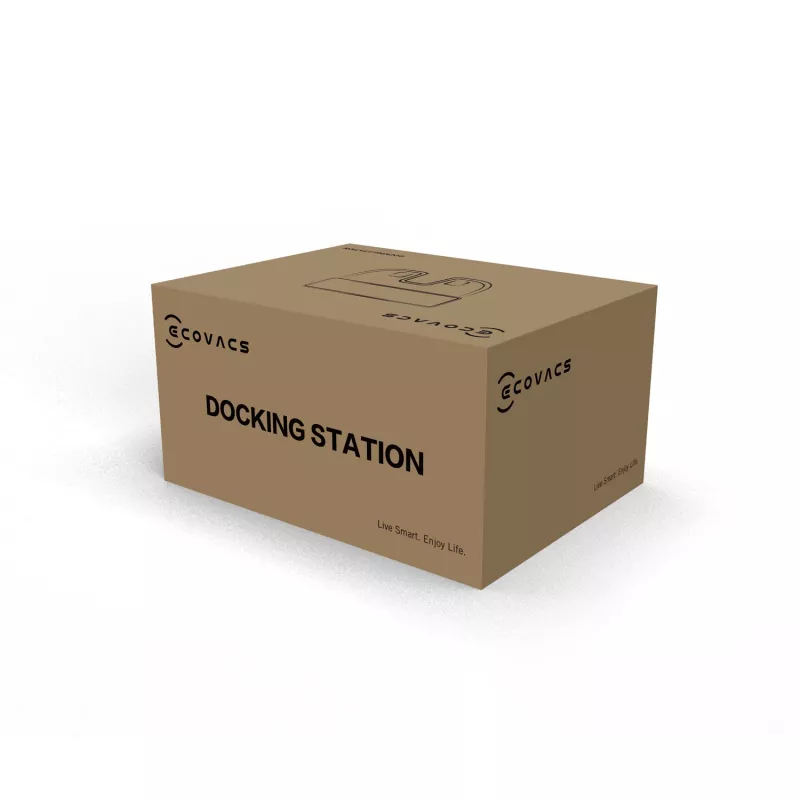 Nabíjacia stanica Ecovacs D-CD01-2051 pre vysávač robot, kompatibilné modely, čierna/biela