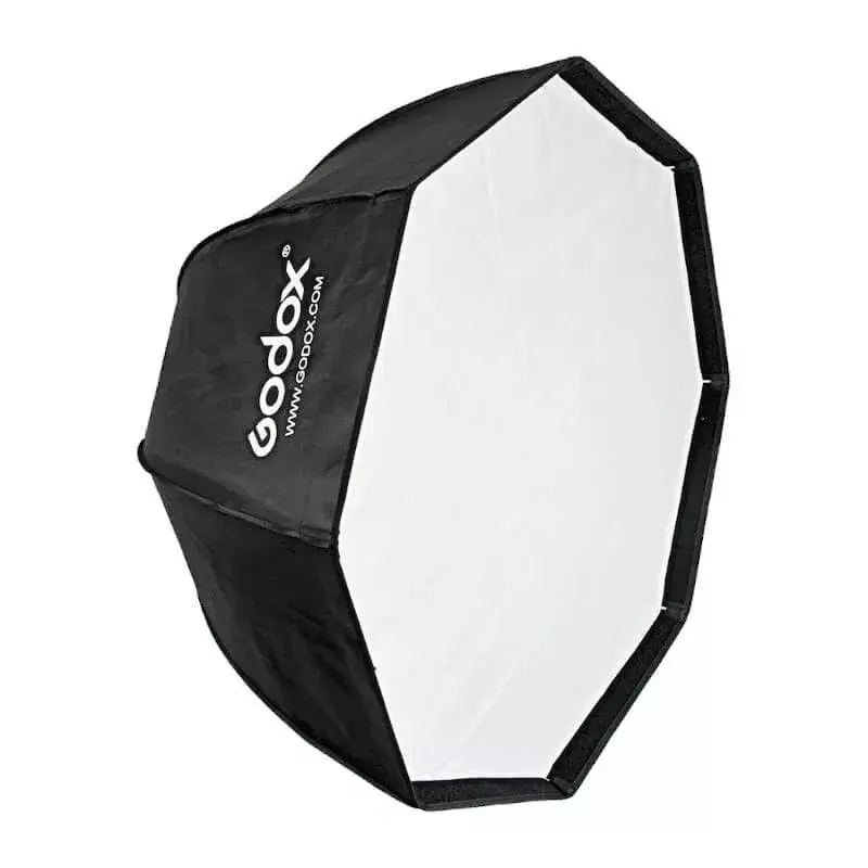 Softbox Godox SB-GUE120 čierny 120 cm nylon s difúzormi a gridom