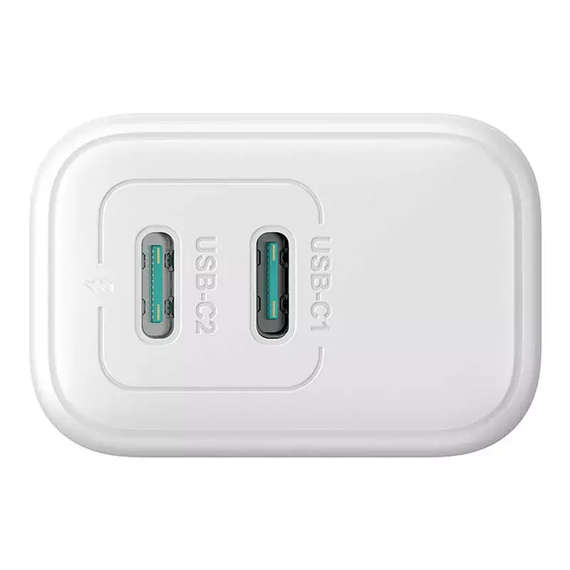 Napájací zdroj Joyroom JR-TCF12 Dual-Port 20W (USB-C x2) biely