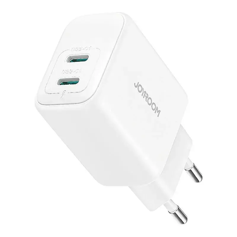 Napájací zdroj Joyroom JR-TCF12 Dual-Port 20W (USB-C x2) biely