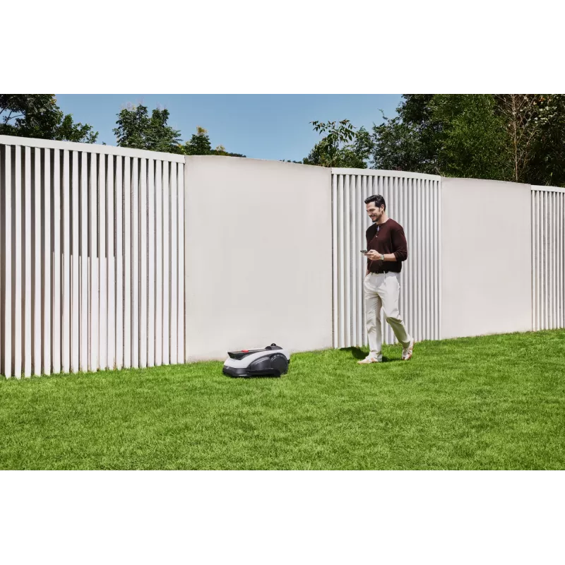 Ecovacs GOAT O1200 LiDAR PRO EU robotická kosačka na batérie čierna, biela