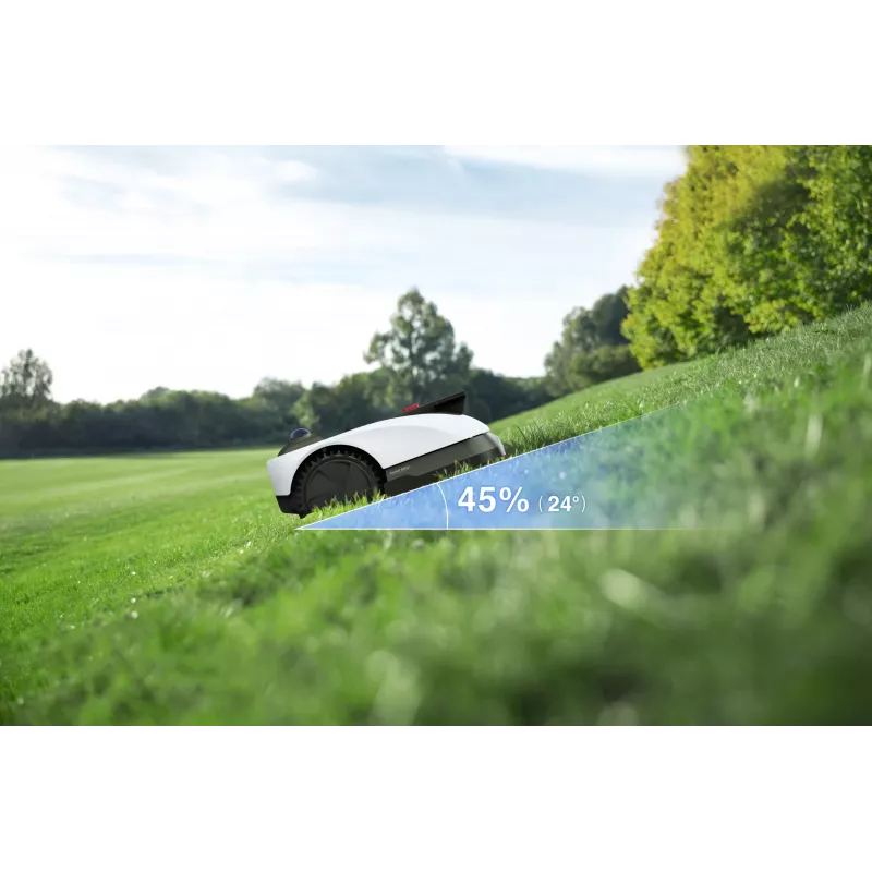 Ecovacs GOAT O1200 LiDAR PRO EU robotická kosačka na batérie čierna, biela