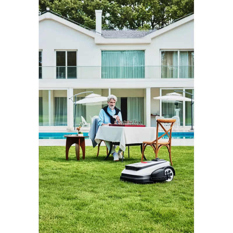 Ecovacs GOAT A1600 LiDAR PRO EU robotická kosačka akumulátor čierna, biela