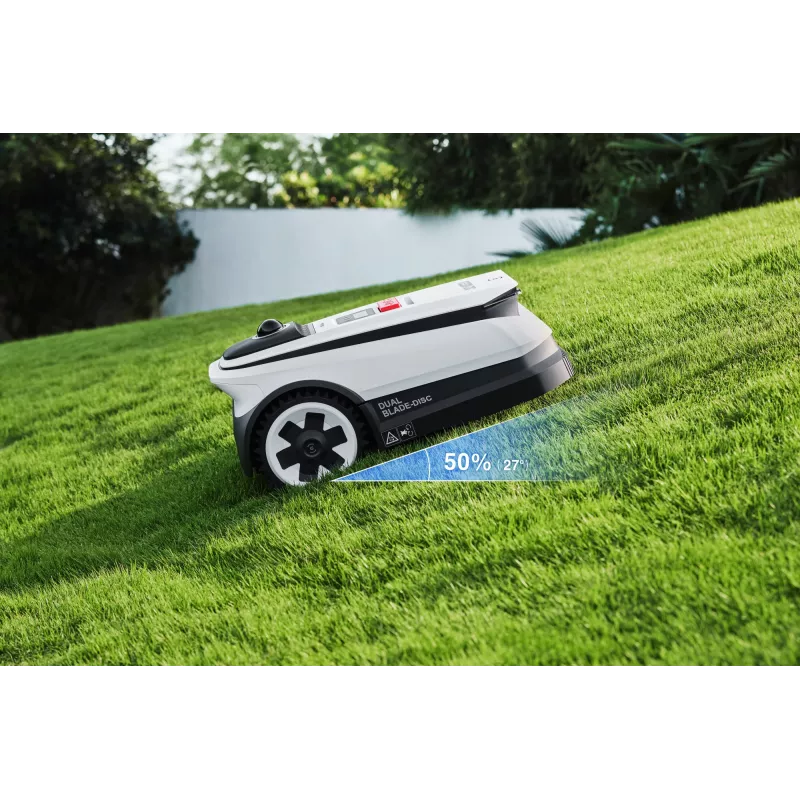 Ecovacs GOAT A1600 LiDAR PRO EU robotická kosačka akumulátor čierna, biela