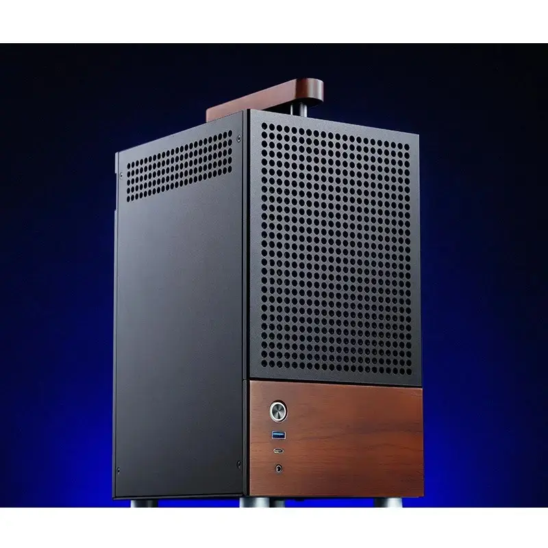 PC skriňa Jonsbo T6, Mini-Tower, Mini-ITX, čierna