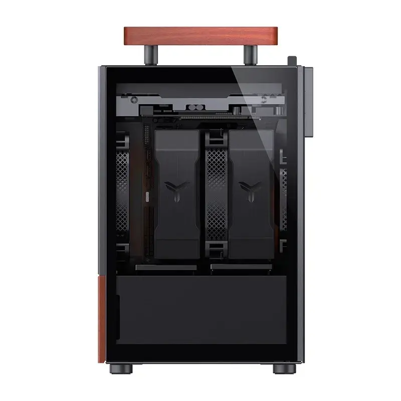 PC skriňa Jonsbo T6, Mini-Tower, Mini-ITX, čierna
