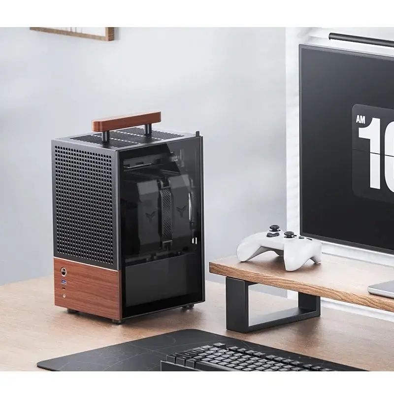 PC skriňa Jonsbo T6, Mini-Tower, Mini-ITX, čierna