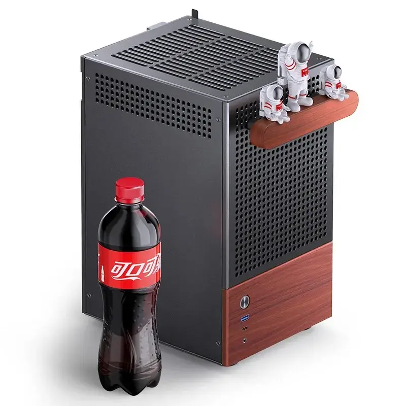 PC skriňa Jonsbo T6, Mini-Tower, Mini-ITX, čierna